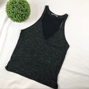 Victoria’s Secret Sport mesh v-neck tank
